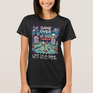 Das Leben ist ein Spiel..: Spiel über (Mädchen-Spi T-Shirt