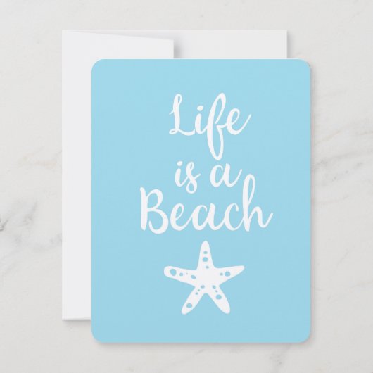 Das Leben ist ein Strand (Rückseite)