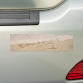Das Leben ist ein Strand Autoaufkleber (Auf Auto)