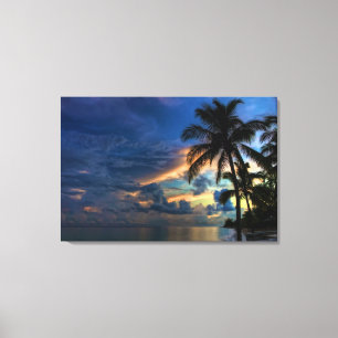 Das Leben ist ein Strand - Canvas Print Leinwanddruck