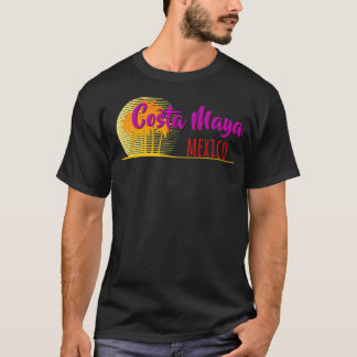 Das Leben ist ein Strand Costa Maya Mexiko T-Shirt