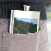 Das Leben ist ein Strand Flachmann (Beispiel)