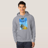 Das Leben ist ein Strand Hoodie (Vorne ganz)