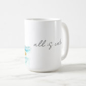 Das Leben ist ein Strand Kaffeetasse (VorderseiteRechts)