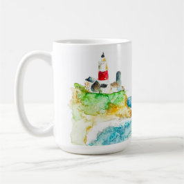 Das Leben ist ein Strand Kaffeetasse