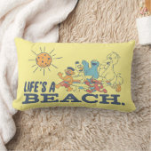 Das Leben ist ein Strand Lendenkissen (Decke)