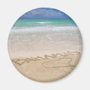 Das Leben ist ein Strand Magnet