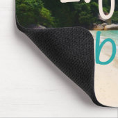 Das Leben ist ein Strand Mousepad (Ecke)