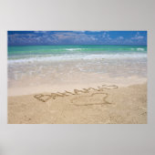 Das Leben ist ein Strand Poster (Vorne)