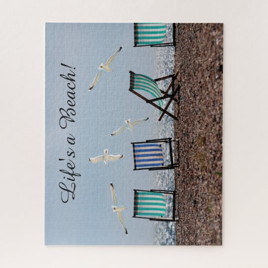 Das Leben ist ein Strand Puzzle (Vertikal)