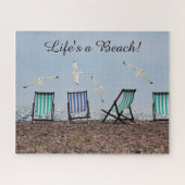 Das Leben ist ein Strand Puzzle (Horizontal)