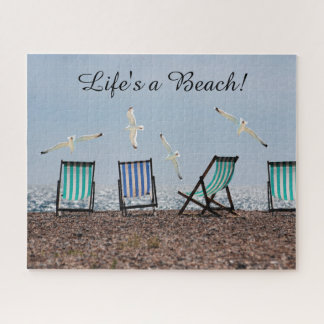 Das Leben ist ein Strand Puzzle