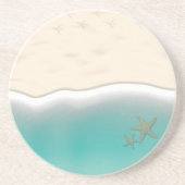 Das Leben ist ein Strand Untersetzer (Vorne)