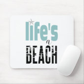 Das Leben ist ein Strandangebot Mousepad (Mit Mouse)
