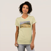 Das Leben ist ein T - Shirt am Strand (Vorne ganz)