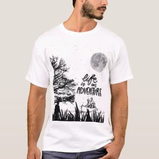 Das Leben ist ein T - Shirt des Abenteuers