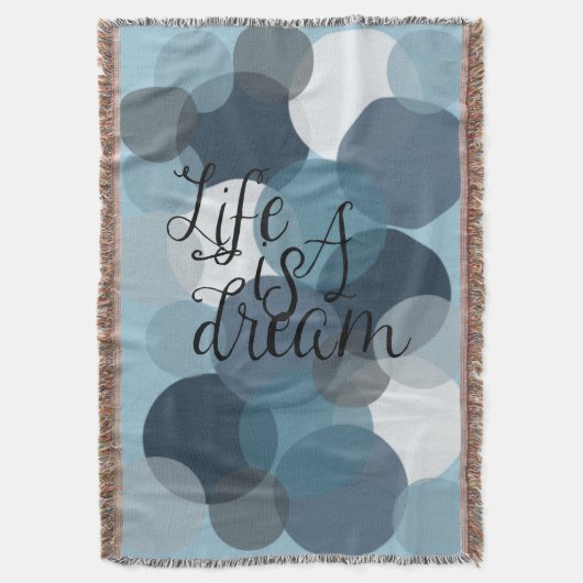 Das Leben ist ein Traum Decke (Vorderseite Vertikal)