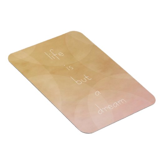 Das Leben ist ein Traum Magnet (Rechte Seite)