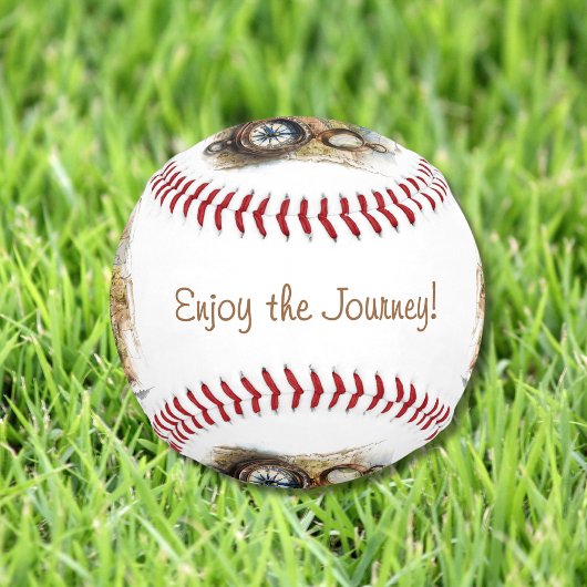 Das Leben ist ein Vintages Abenteuer Baseball