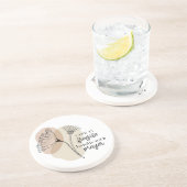 Das Leben ist ein zerbrechlicher Umgang mit den Bl Getränkeuntersetzer (Seite)