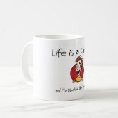 Das Leben ist ein Zirkus Kaffeetasse (Vorderseite Links)