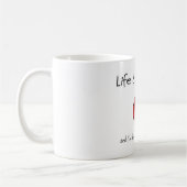 Das Leben ist ein Zirkus Kaffeetasse (Links)