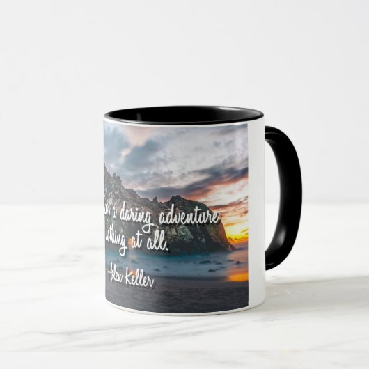 Das Leben ist eine abenteuerliche Tasse (VorderseiteRechts)