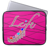 Das Leben ist eine Achterbahn Laptopschutzhülle (Vorderseite)
