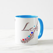 Das Leben ist eine Achterbahn Tasse (VorderseiteRechts)