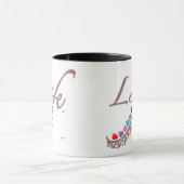 Das Leben ist eine Achterbahn Tasse (Zentrum)