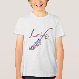 Das Leben ist eine Achterbahn Tri-Blend Shirt
