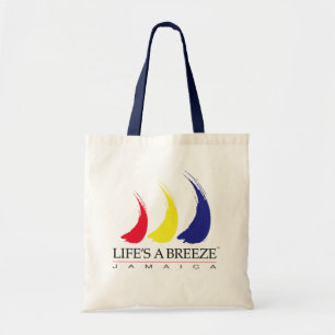 Das Leben ist eine Breeze™_Paint-The-Wind_Jamaic Tragetasche