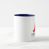 Das Leben ist eine Breeze®_Paint-The-Wind_Sailing Tasse (Zentrum)