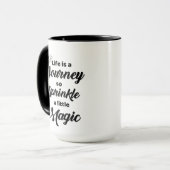 Das Leben ist eine Combo-Tasse Tasse (Vorderseite Links)