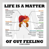 Das Leben ist eine Frage des anatomischen Spaßes i Poster (Vorne)