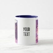 Das Leben ist eine gute Combo-Tasse Tasse (Zentrum)