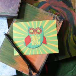 Das Leben ist eine Heule Postkarte