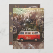 Das Leben ist eine magische Postkarte (Vorne/Hinten)