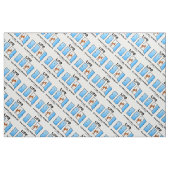 Das Leben ist eine Monty Hall Tür-Ziege Stoff (Fat Quarter (45,7 x 55,9 cm))