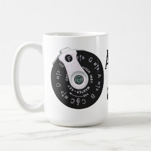 Das Leben ist eine Neigung Kaffeetasse