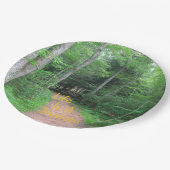 Das Leben ist eine Reise 2 Pappteller (Schrägansicht)