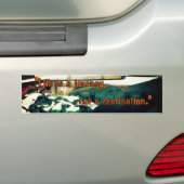 Das Leben ist eine Reise Autoaufkleber (Auf Auto)