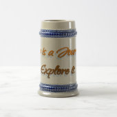 Das Leben ist eine Reise Bierglas (Mittel)