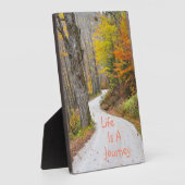 Das Leben ist eine Reise Fotoplatte (Seite)