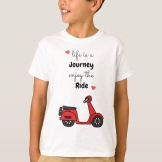 Das Leben ist eine Reise, genieße die Fahrt T-Shirt