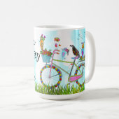 Das Leben ist eine Reise Genießen Sie die Tasse de (VorderseiteRechts)