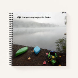 Das Leben ist eine Reise - Inspiration Notizblock