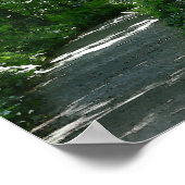 Das Leben ist eine Reise - inspirierendes Poster (Ecke)