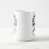 Das Leben ist eine Reise Kaffeetasse (Mittel)