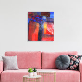 Das Leben ist eine Reise Leinwanddruck (Insitu (Wohnzimmer))